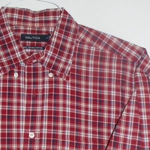 Nautica Short Sleeve Button Down Shirt